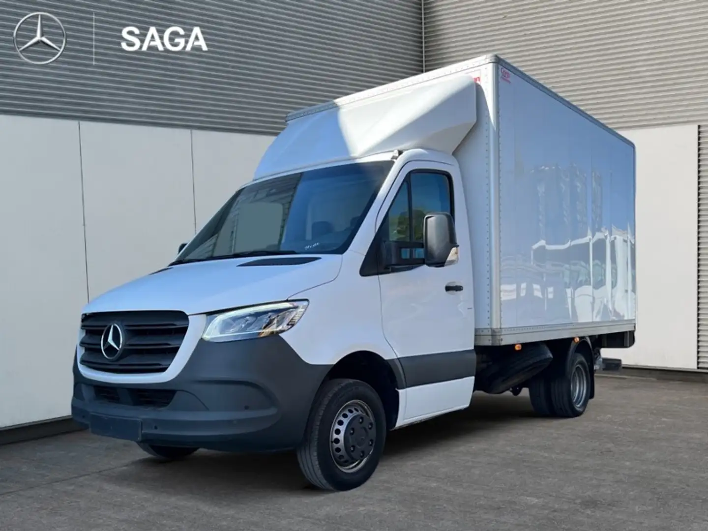 Mercedes-Benz Sprinter 516 CDI CAISSE + HAYON DHOLLANDIA Wit - 1