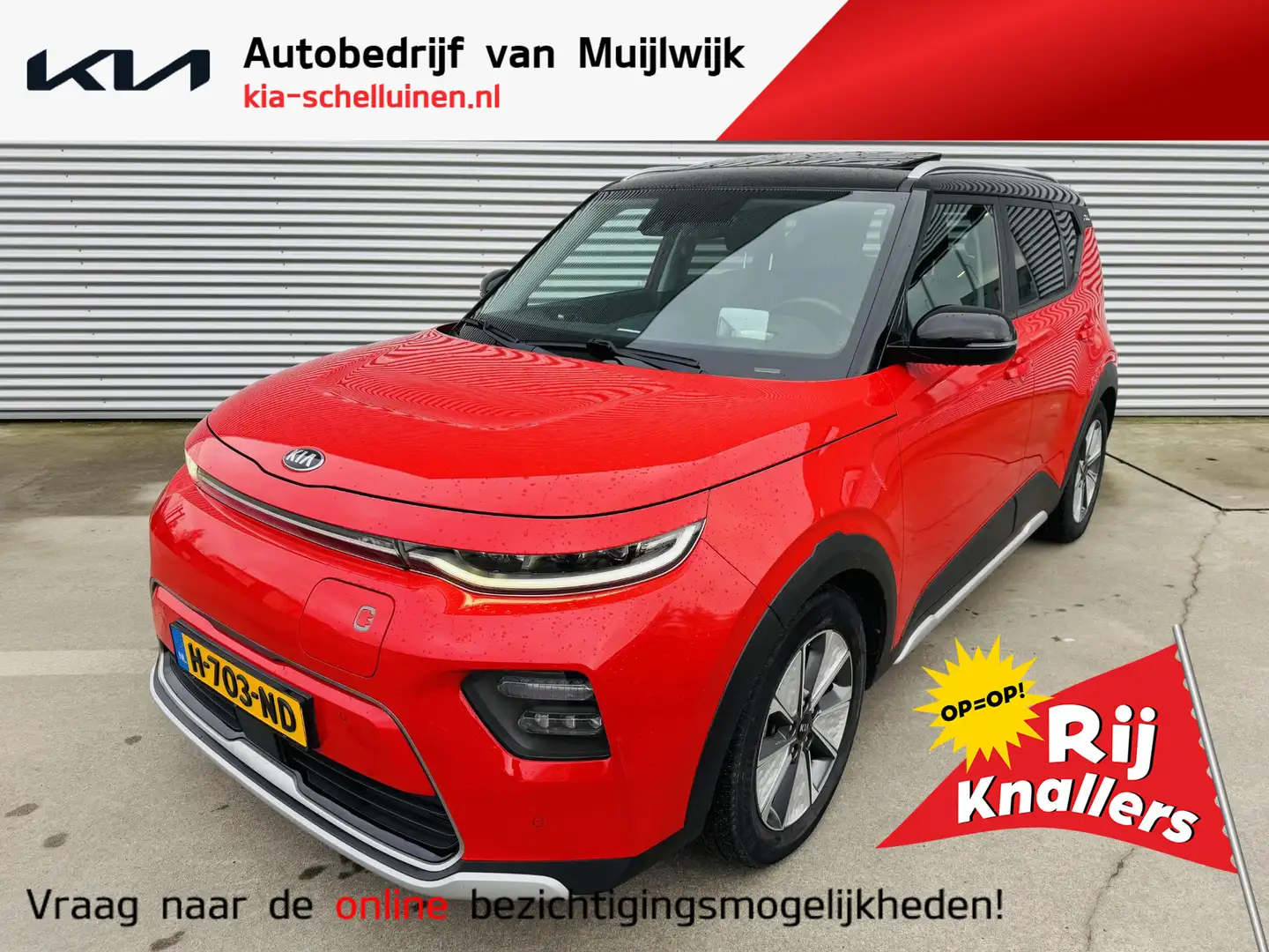 Kia Soul e-Soul ExecutiveLine 64 kWh Sunroof | Full options Rouge - 1
