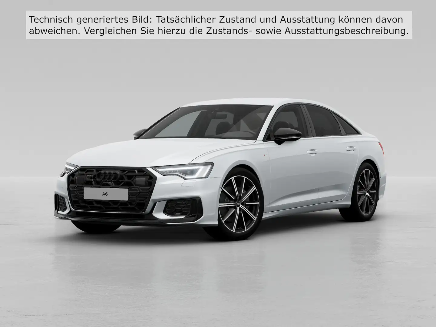 Audi A6 45 TDI 2x S line quattro Matrix ACC Weiß - 2