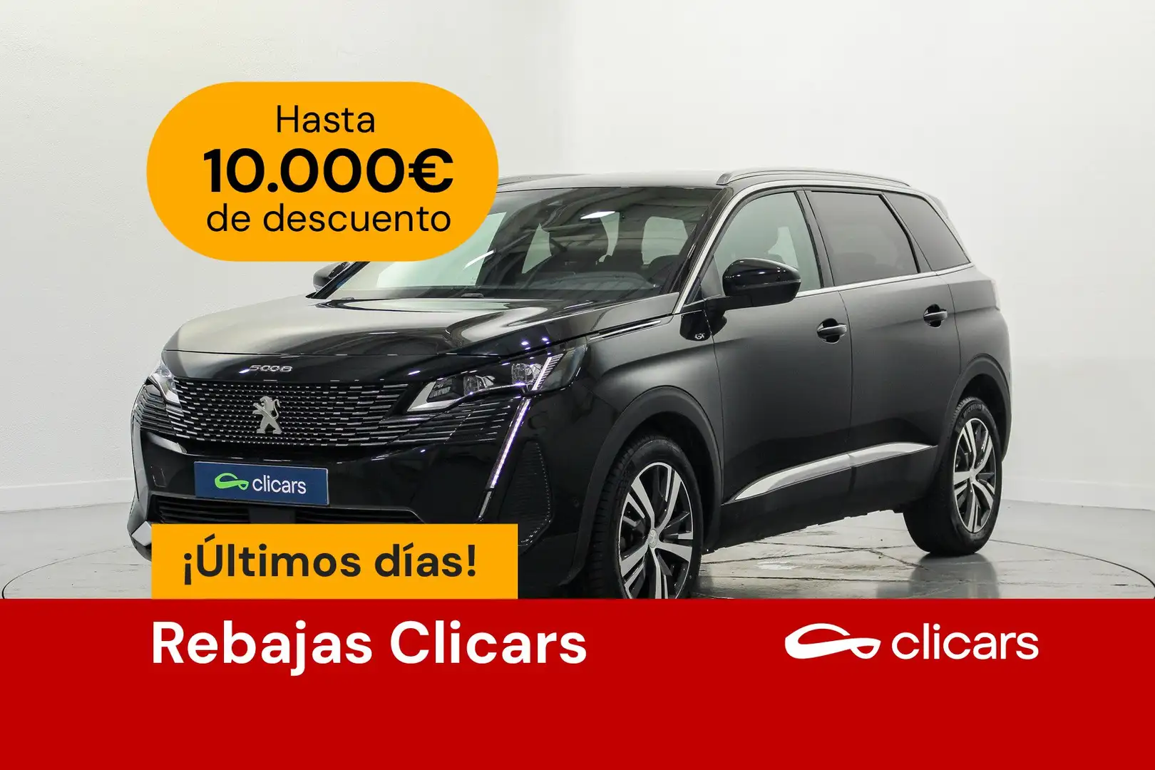 Peugeot 5008 1.5BlueHDi S&S GT EAT8 130 Noir - 1