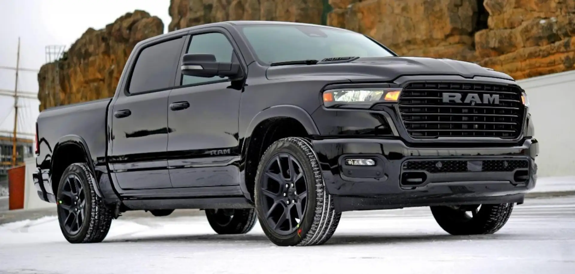 RAM 1500 NUOVO RAM 2025 LARAMIE NIGHT3.0L Twin-Turbo 4 Nero - 2