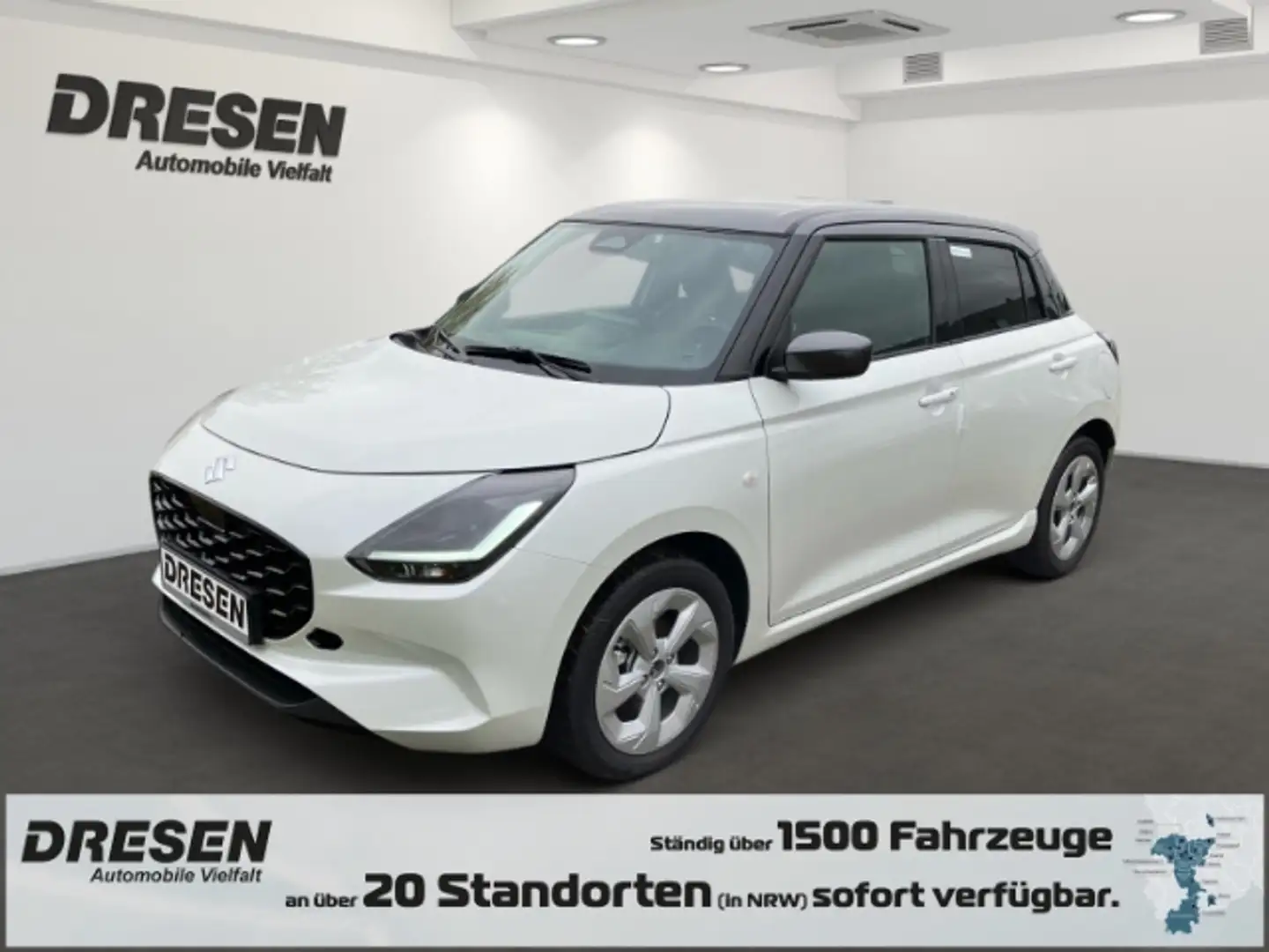 Suzuki Swift COMFORT 1.2 Sitzheizung + Navi + Rückfahrkamera + Weiß - 1