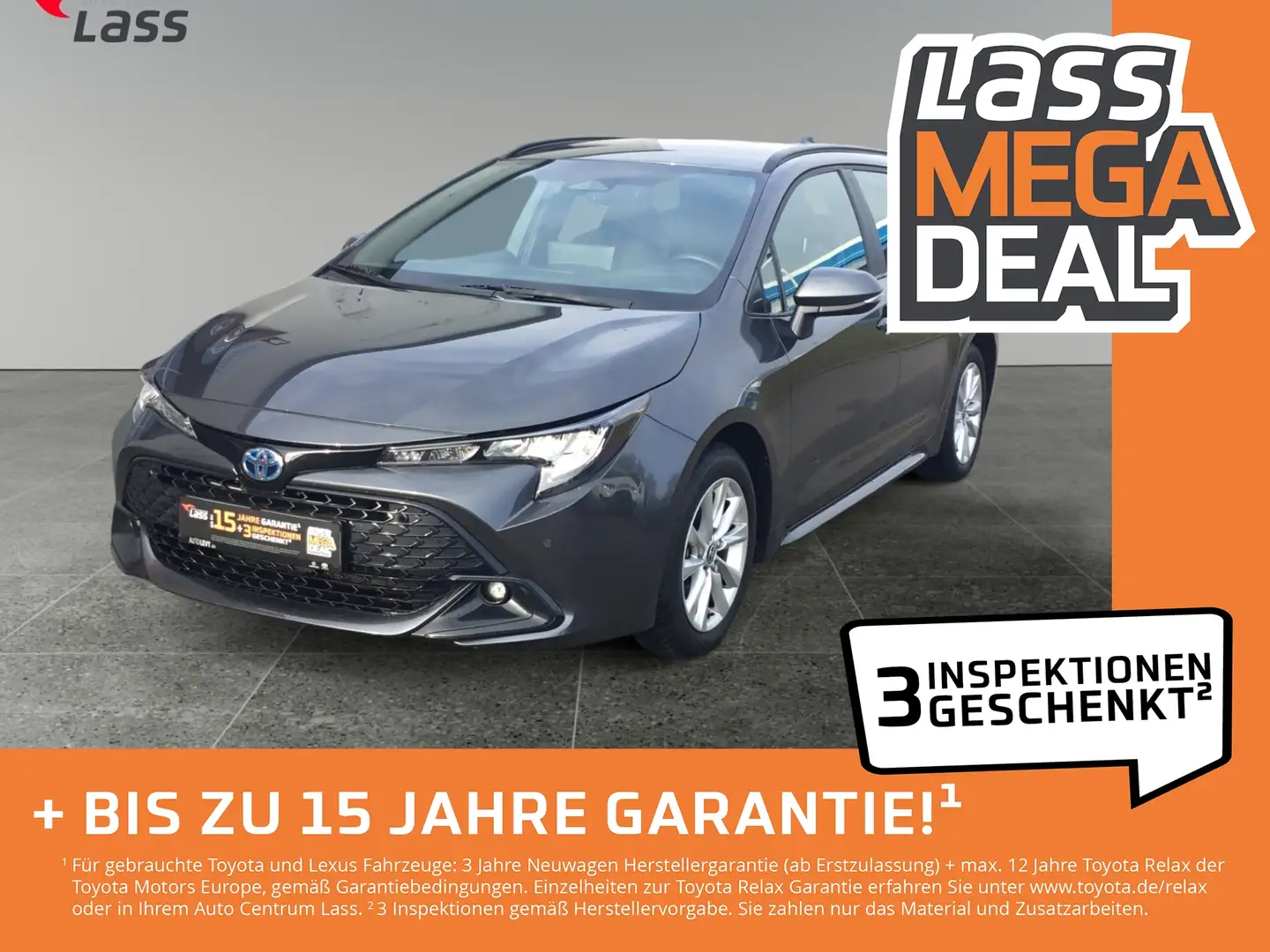 Toyota Corolla 1.8 Hybrid Touring Sports Navi+Allwetter Grijs - 1