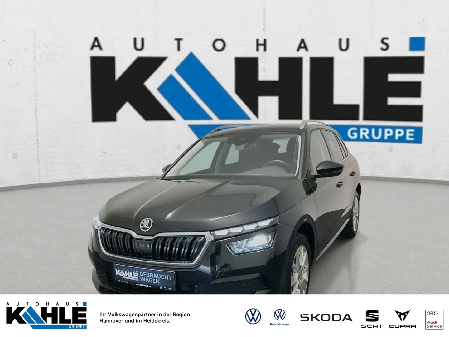 Skoda Kamiq Style 1.0TSI Klima PDC SitzHzg Klima Einparkhilfe Schwarz - 1