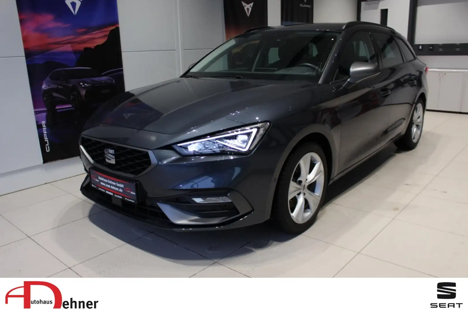 SEAT Leon Sportstourer FR 1.5 eTSI DSG ACC+RKAM+LED Klima Grau - 1