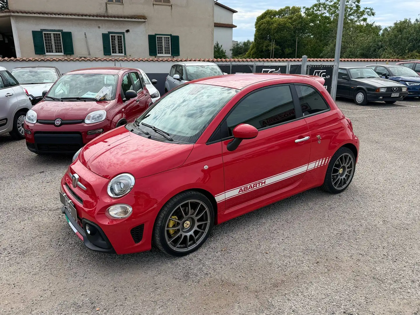 Fiat 595 Abarth Rot - 1