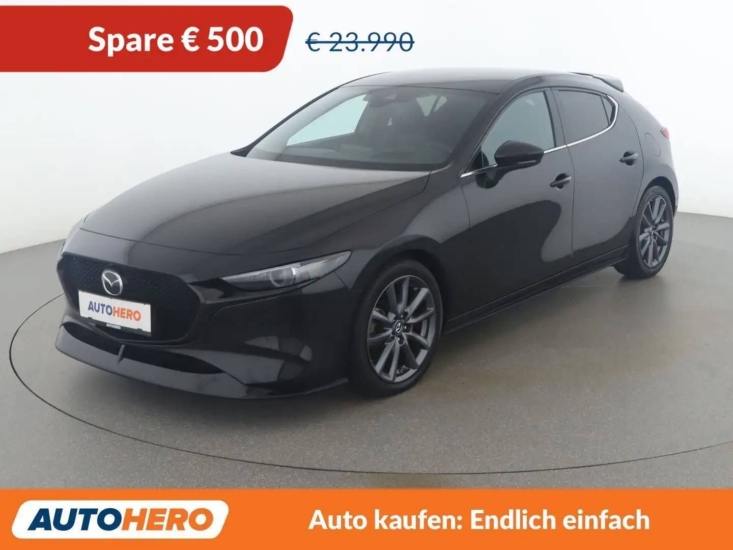 Mazda 3 2.0 Skyactiv-G Mild-Hybrid Homura Schwarz - 1