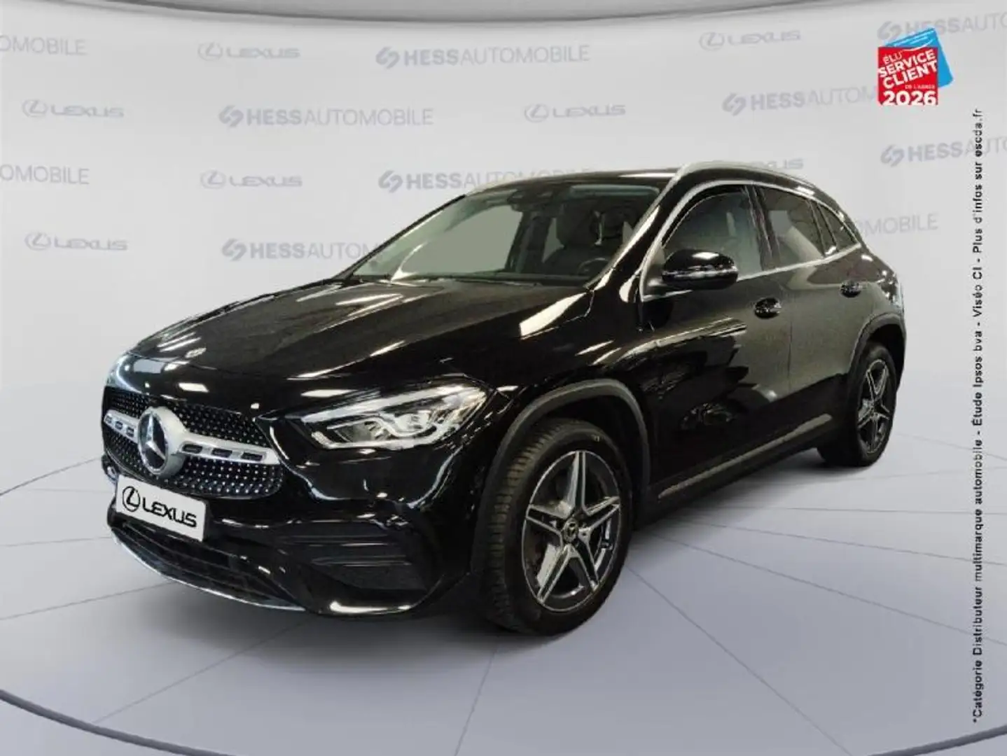 Mercedes-Benz GLA 250 250 e 160+102ch AMG Line 8G-DCT Sieges chauf GPS Camera Schwarz - 1