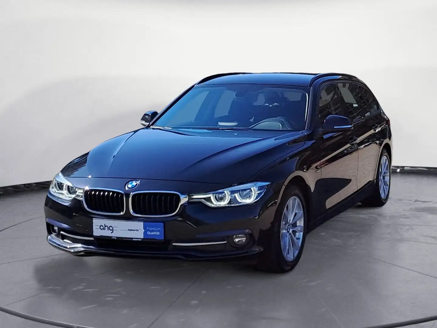 BMW 318 d Touring Sport Line Aut. Navi Business PDC Schwarz - 2