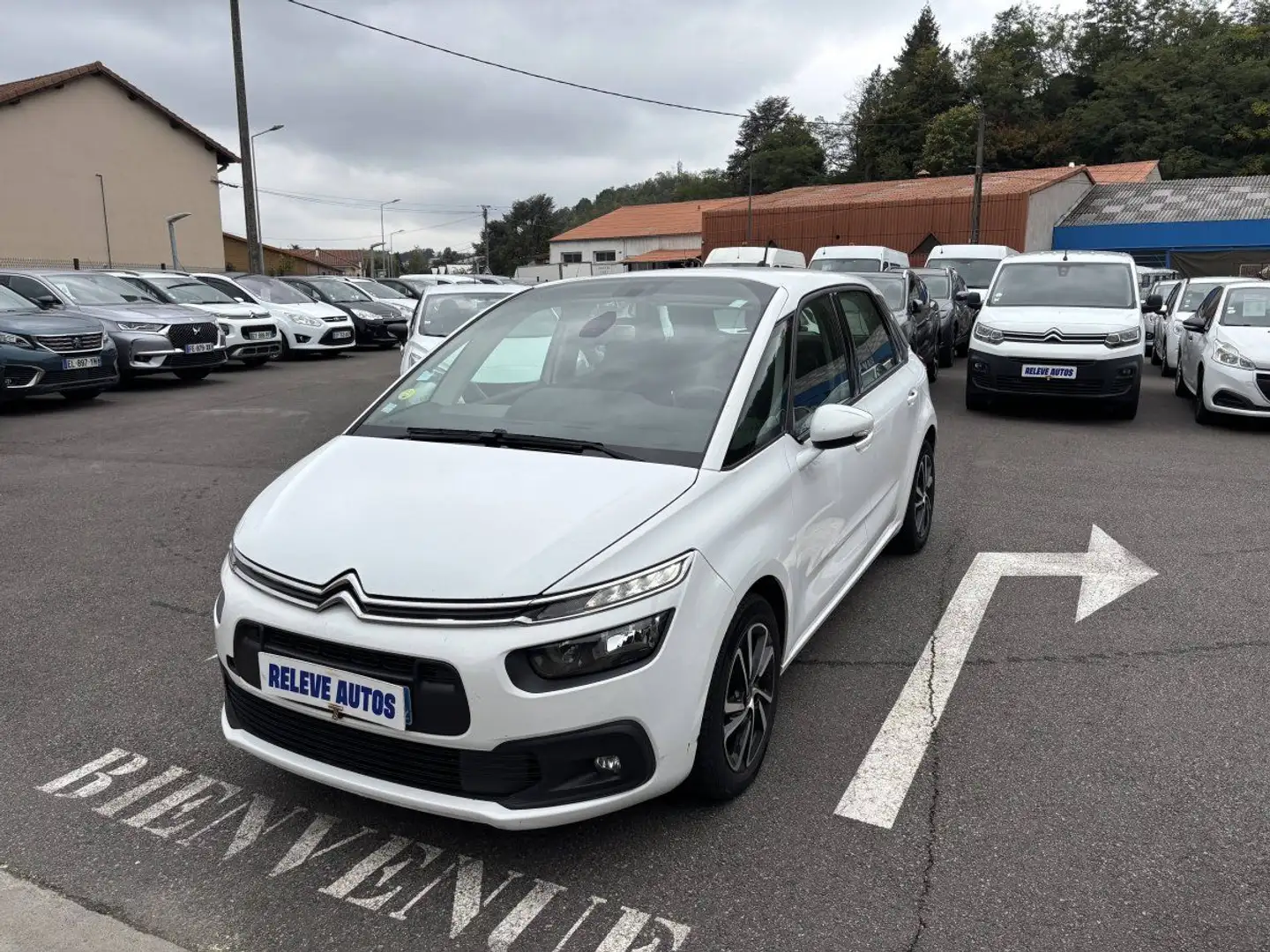 Citroen C4 Spacetourer BlueHDi 130ch S&amp;S Business EAT8 E6.d-TEMP Blanco - 2