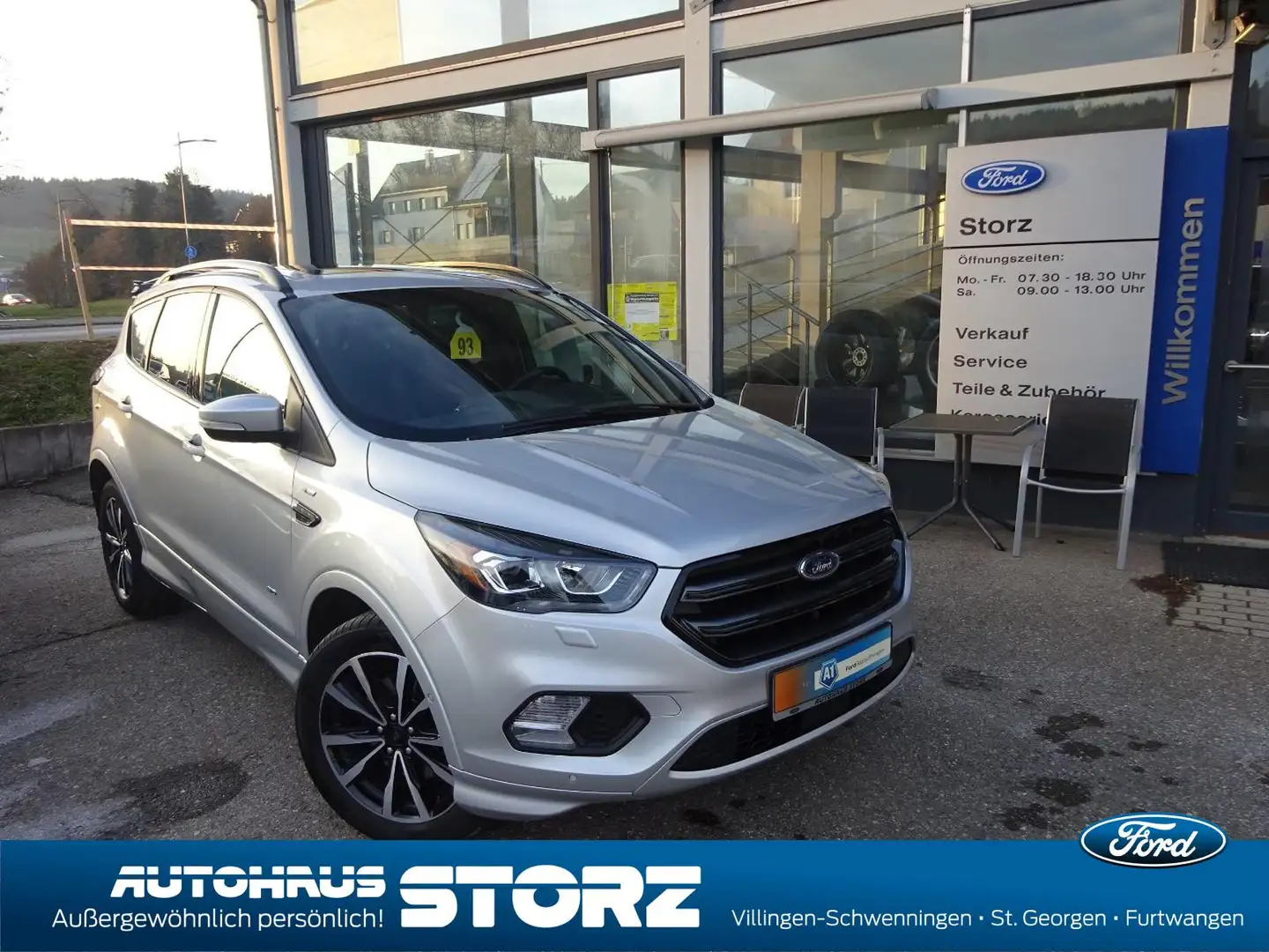 Ford Kuga ST-Line ALLRAD + 4x4 + PANORAMA-SCHIEBEDACH + WINT Silber - 1