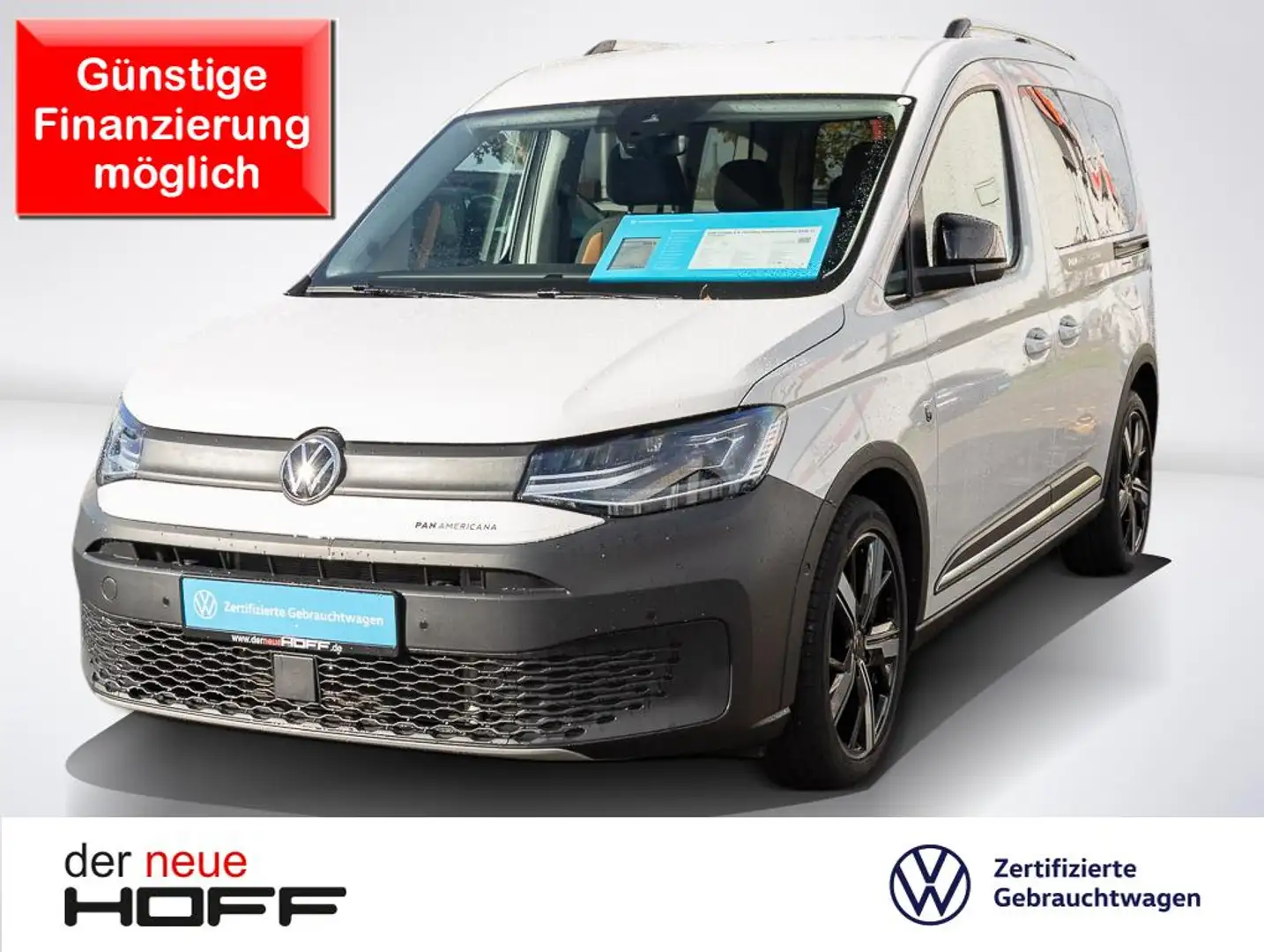 Volkswagen Caddy 2.0 TDI DSG PanAmericana AHK LED Navi Wit - 1