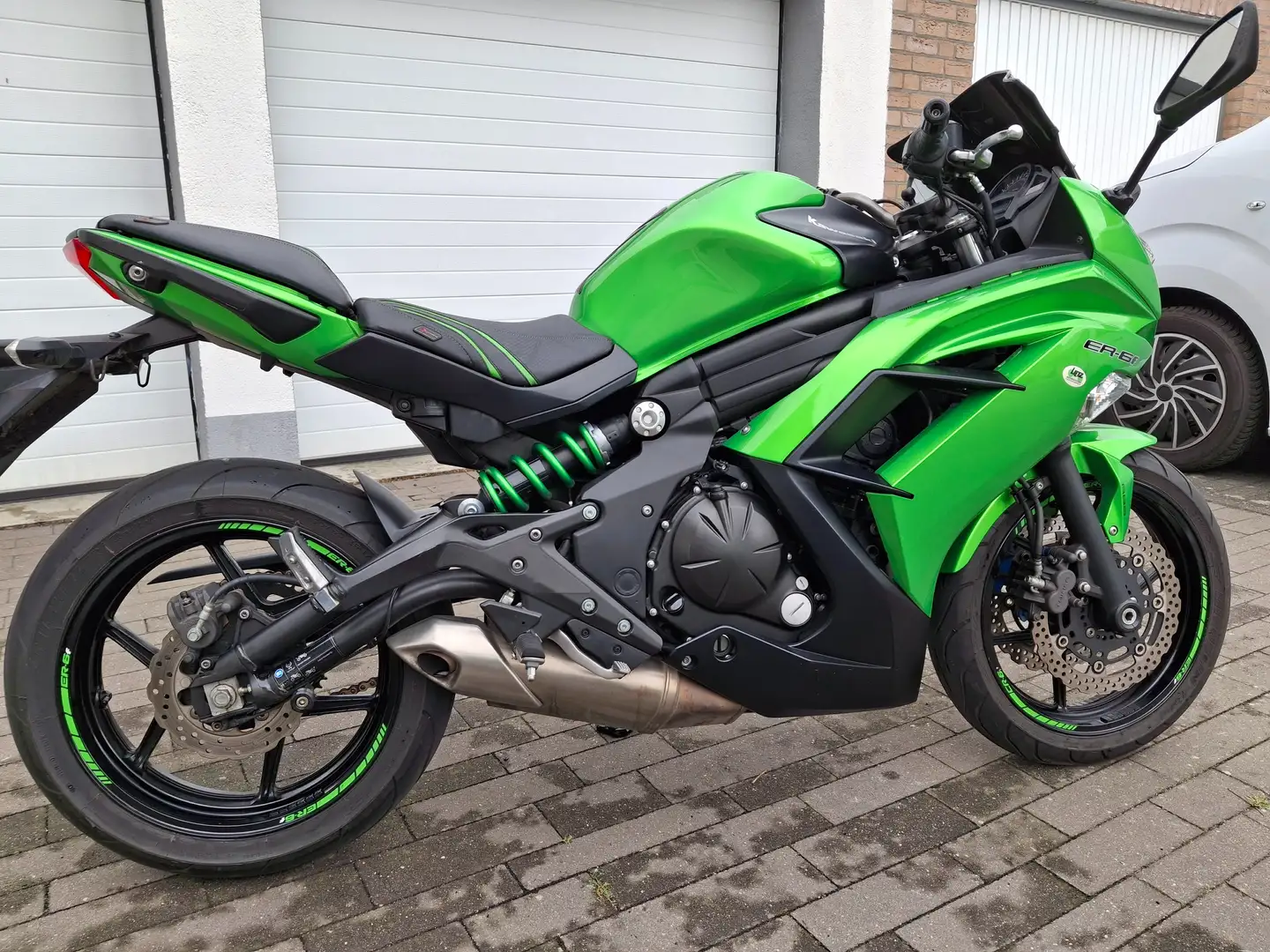 Kawasaki ER - 6 F A2 gedrosselt Zielony - 1