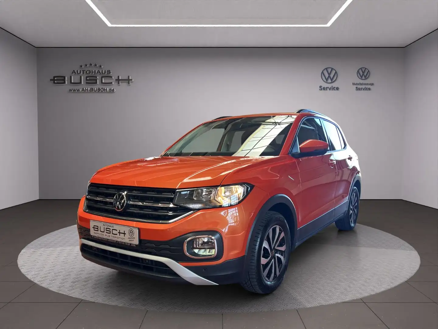 Volkswagen T-Cross Active 1,0l TSI 81kw DSG, NAVI, LM,Ganzj Orange - 1