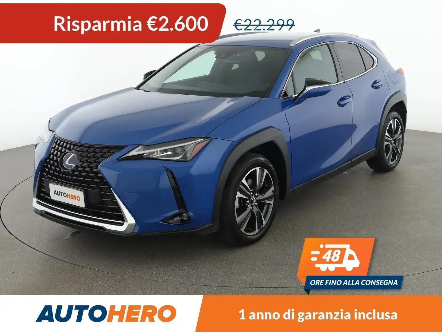 Lexus UX 250h UX 250h Premium FHEV Modrá - 1