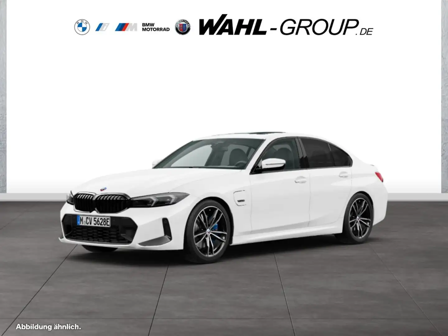 BMW 330 e M SPORT PRO LC PROF GSD PARKASSIST HIFI DAB Weiß - 1
