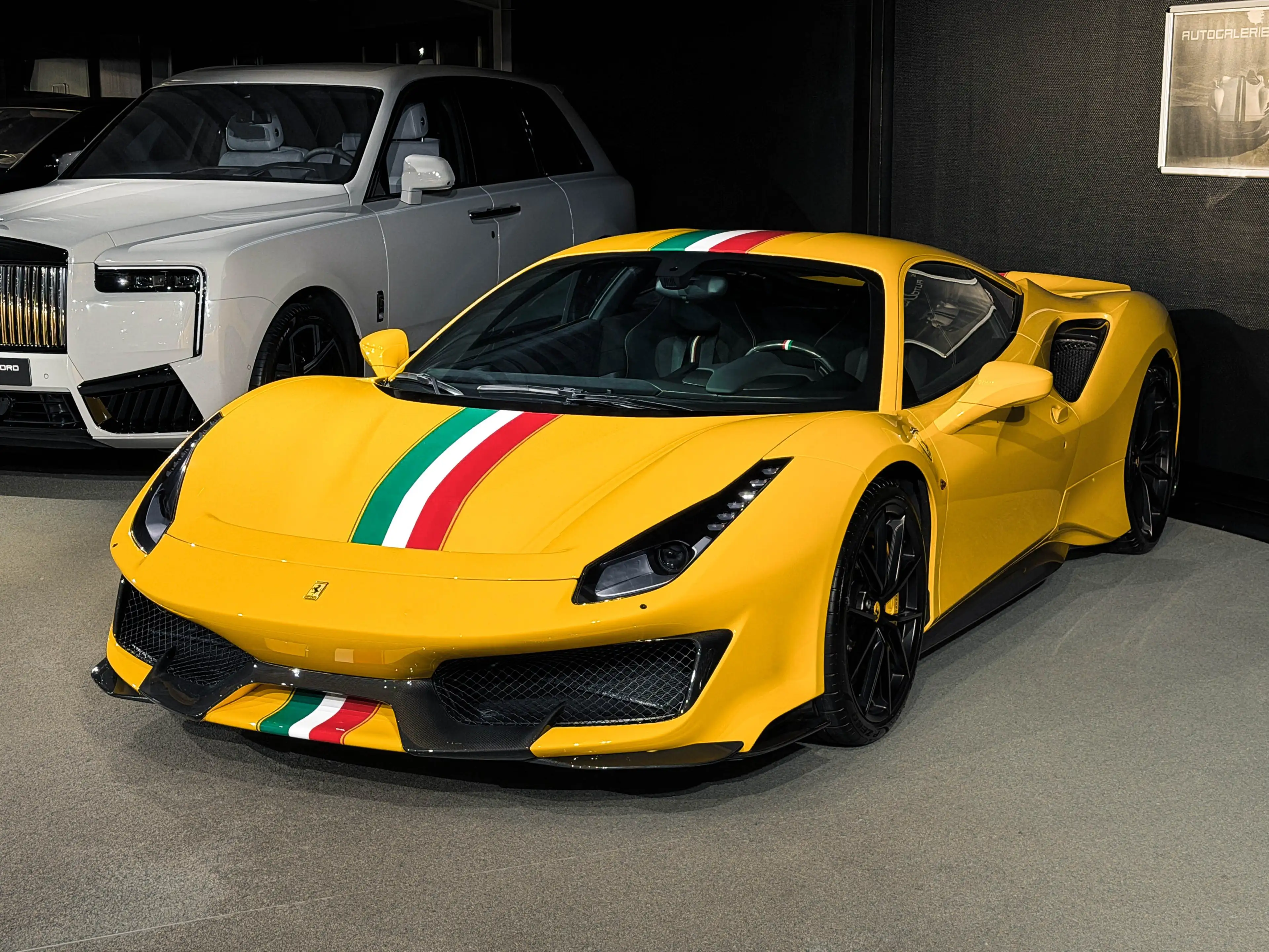 Ferrari 488 Pista Tricolore+Carbon+Lift+JBL — photo 2