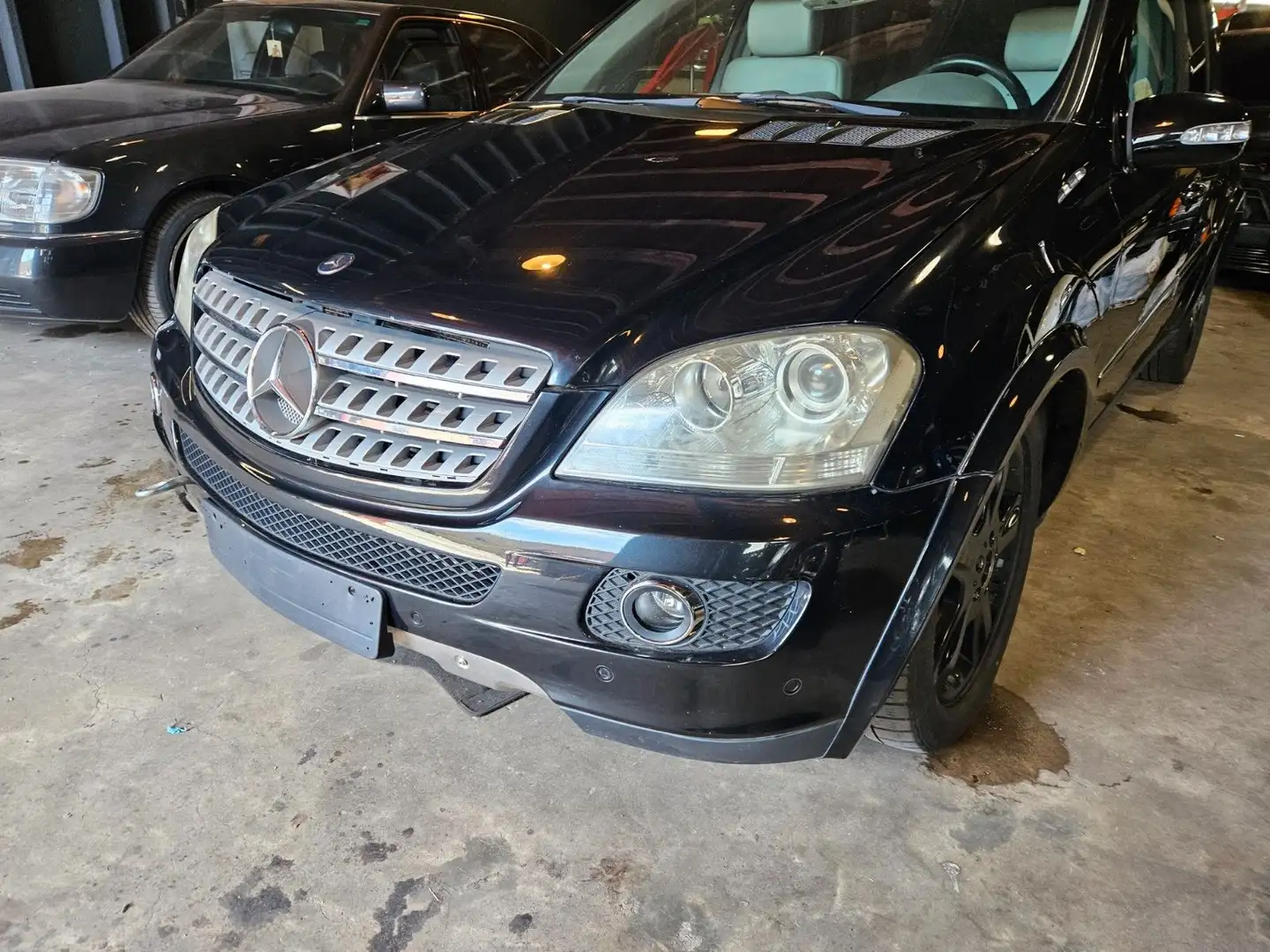 Mercedes-Benz ML 280 4-Matic ""Motorschaden""Klima,Alu,Leder Czarny - 1