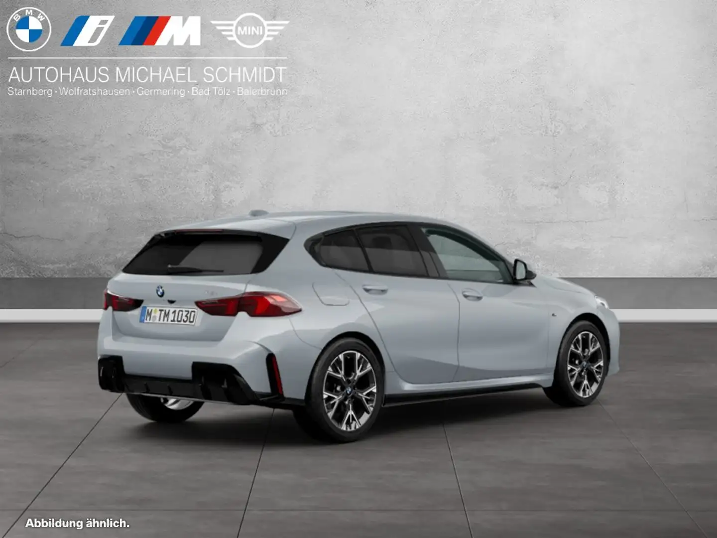 BMW 118 d M Sportpaket DAB LED RFK Komfortzg. Shz Grau - 2