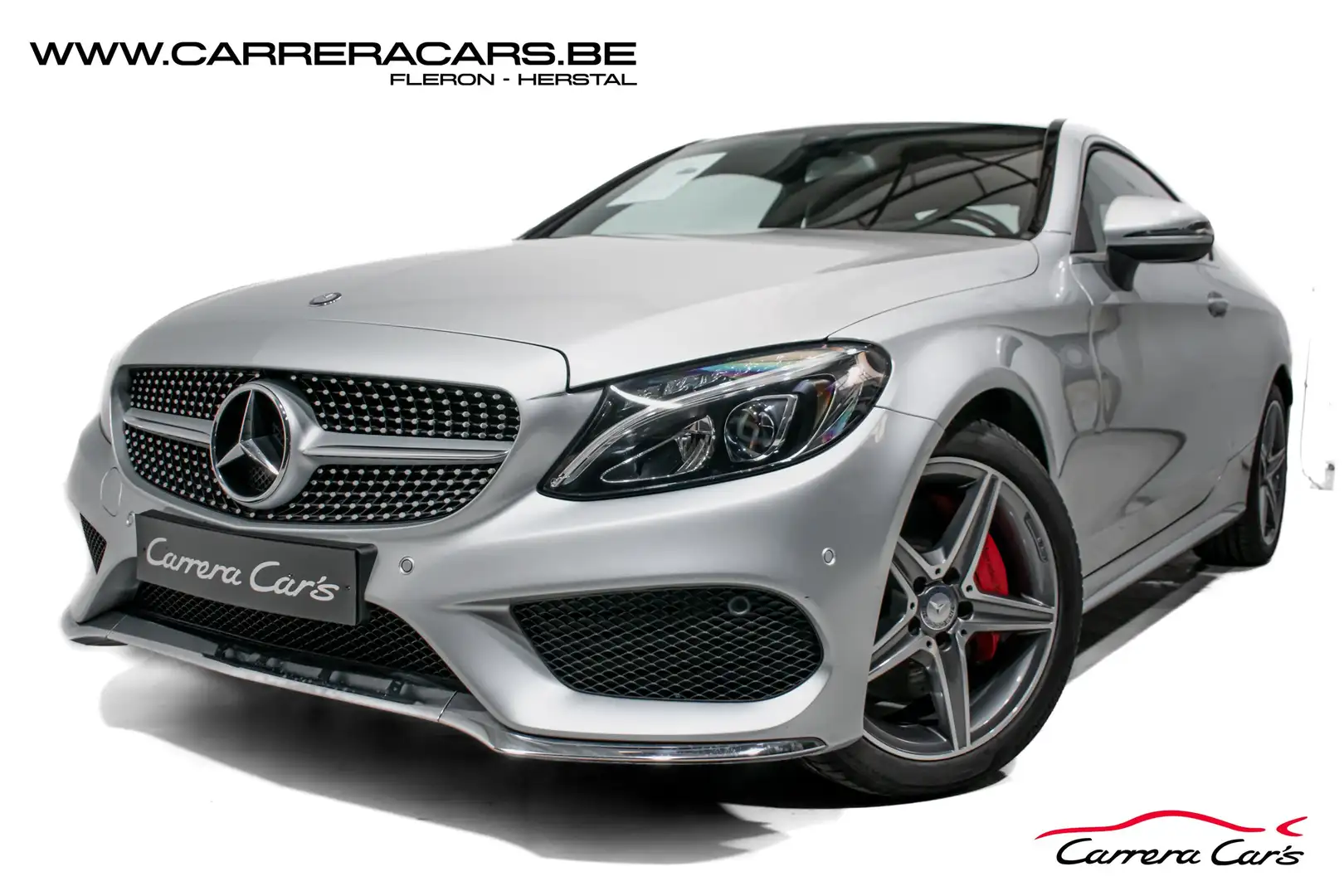 Mercedes-Benz C 250 *|PACK AMG*XENON*CUIR*NAVI*COUPE*GARANTIE 1AN*| Gris - 1