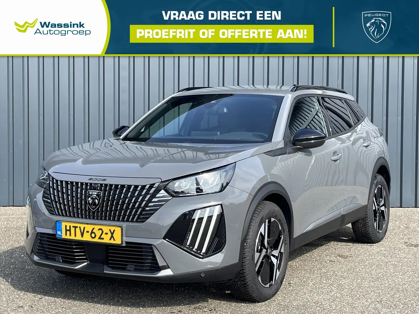 Peugeot 2008 1.2 Turbo 100pk Allure I Camera I Carplay I Naviga Grijs - 1