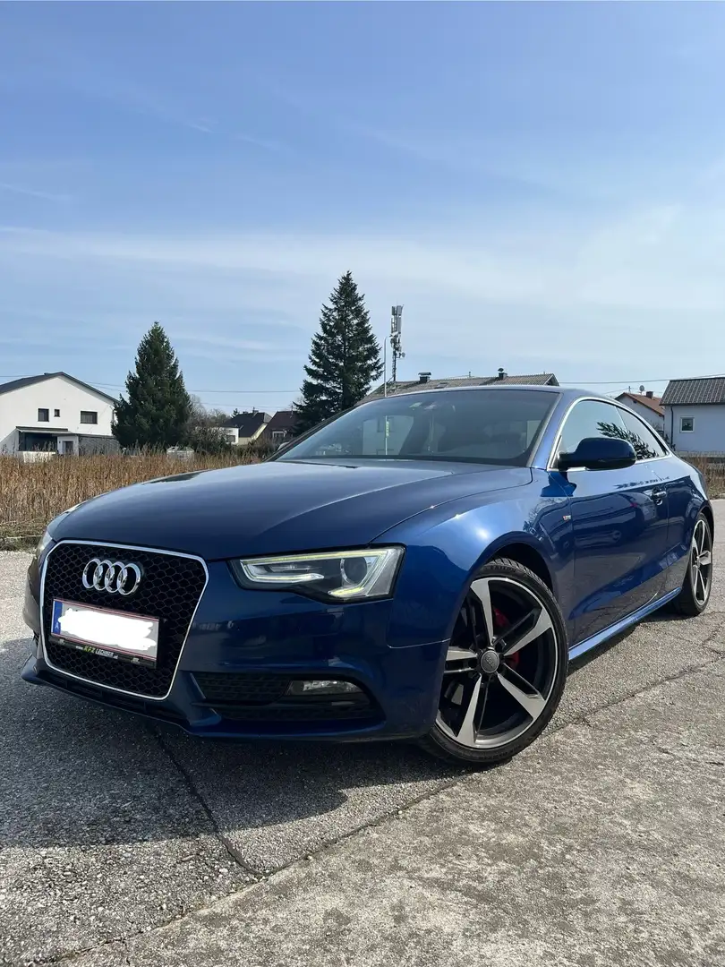 Audi A5 Coupé 3,0 TDI quattro DPF S-tronic Blau - 1