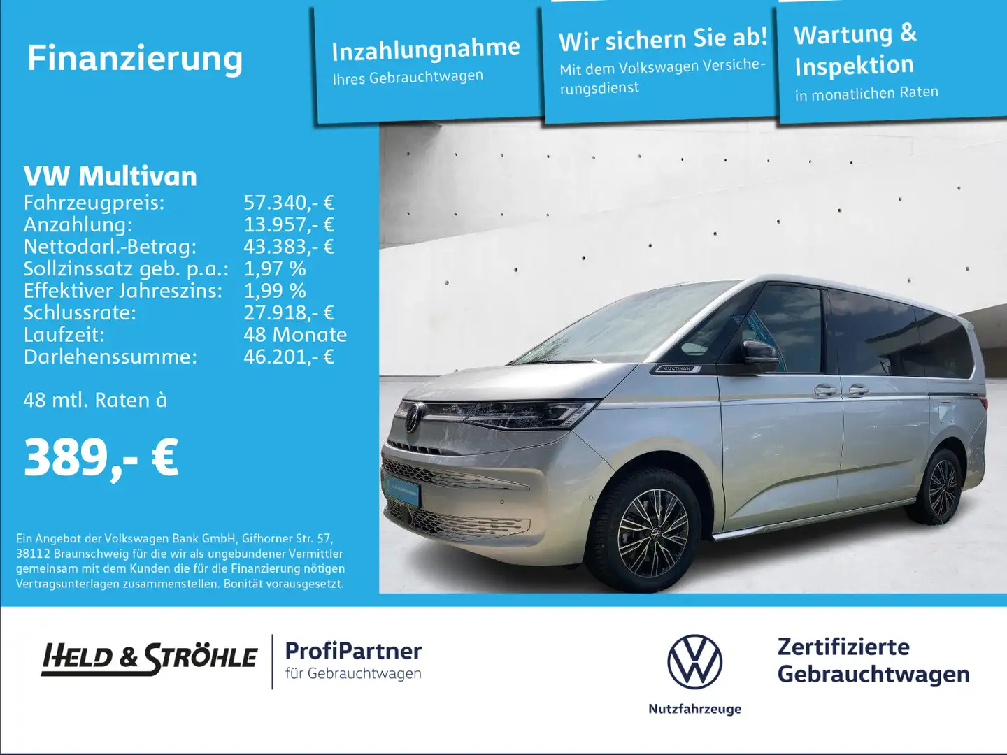Volkswagen T7 Multivan T7 Multivan Style LÜ 1.4 eHybrid DSG IQ NAV AHK Plateado - 1