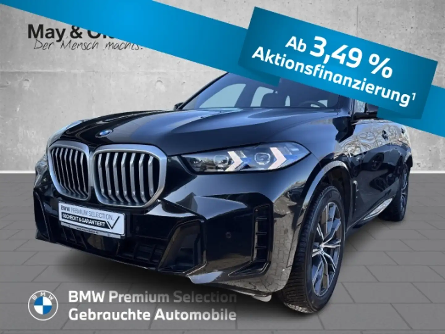 BMW X5 30d M Sport LCI Leasing ab 899€ HUD AHK Pano DA+ P Schwarz - 1