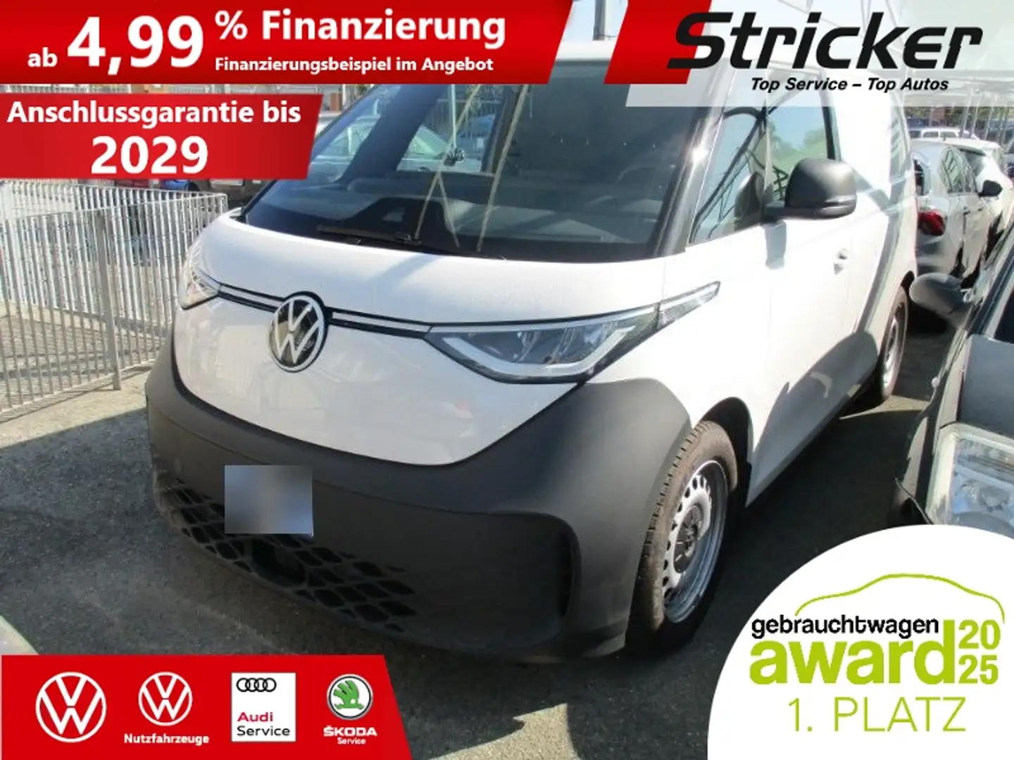 Volkswagen ID. Buzz Cargo 210/77 299,-ohne Anzahlung Weiß - 2