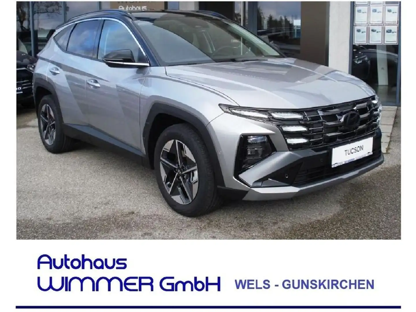 Hyundai TUCSON GO! Plus 1,6 TGDi 2WD 48V Silber - 1