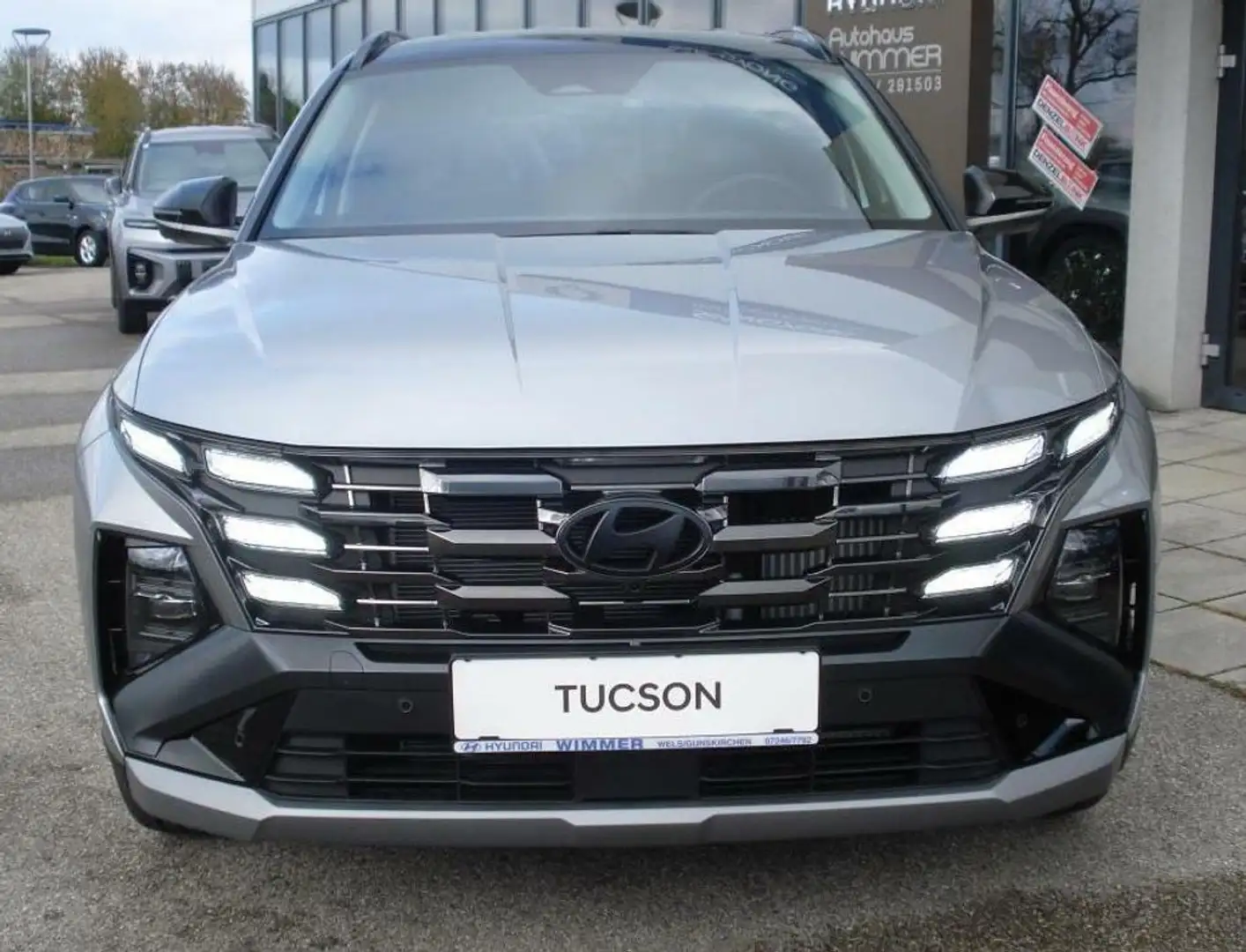 Hyundai TUCSON GO! Plus 1,6 TGDi 2WD 48V Silber - 2