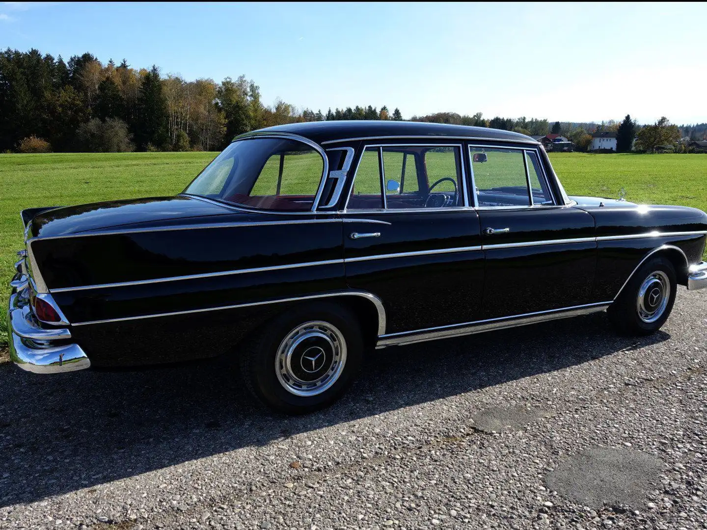 Mercedes-Benz 300 300 SE W112 Heckflosse Zust:1- Kompl.-Rest., prom. Negru - 1