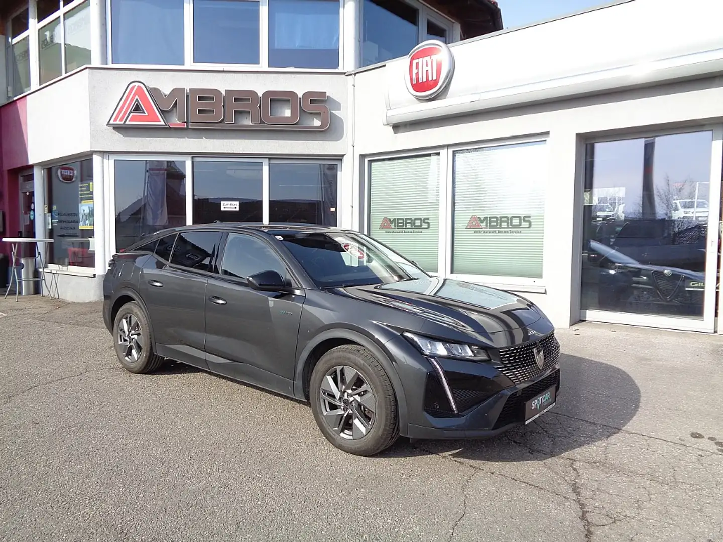 Peugeot 408 PHEV 180 e-EAT8 Automatik Allure Hybrid Plug-In... Grijs - 2