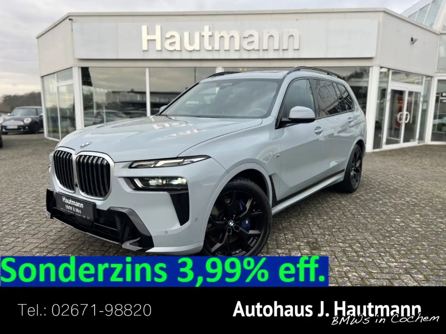 BMW X7 xDrive 40 d M SPORT *NP:130.620€* Szary - 1