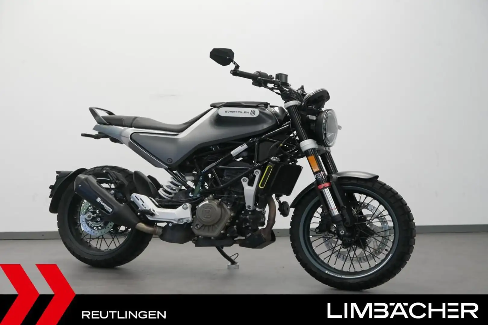 Husqvarna Svartpilen 125 -Probefahrt möglich! Grau - 1