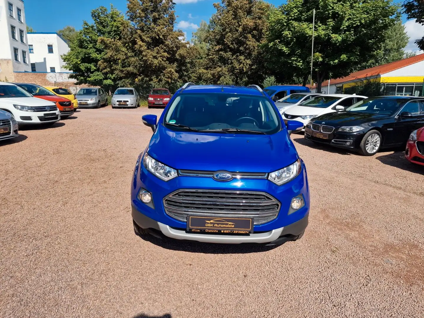 Ford EcoSport Titanium*nur42TKM*Klimaaut*SHZ*Garantie Blau - 2