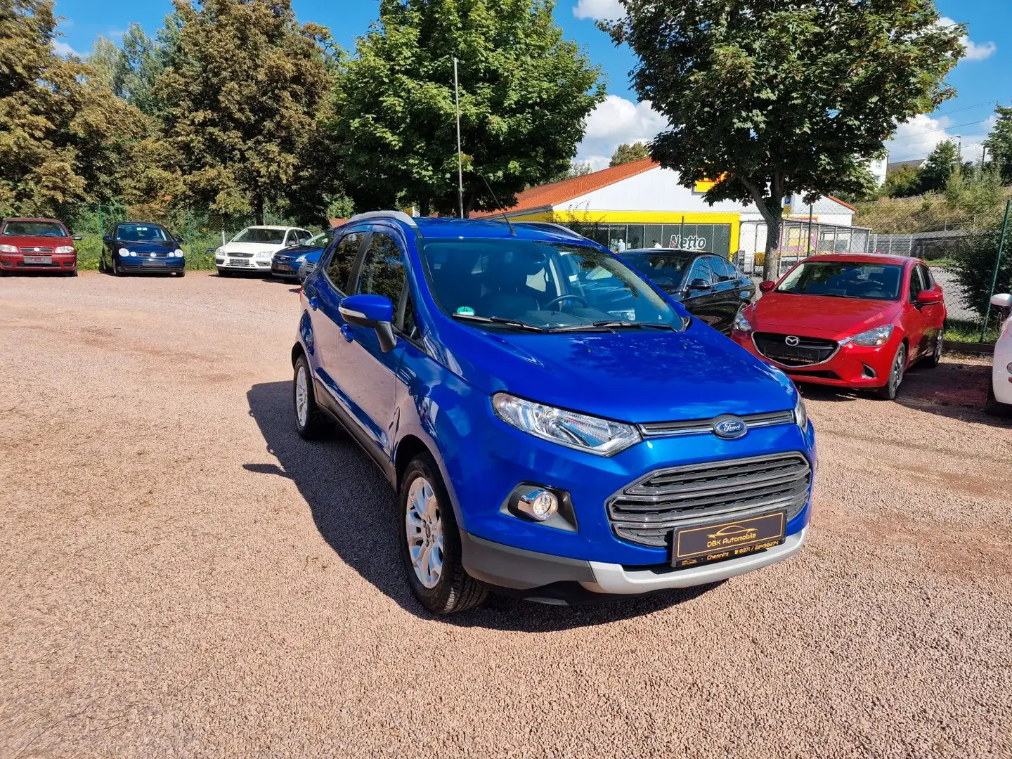 Ford EcoSport Titanium*nur42TKM*Klimaaut*SHZ*Garantie Blau - 1