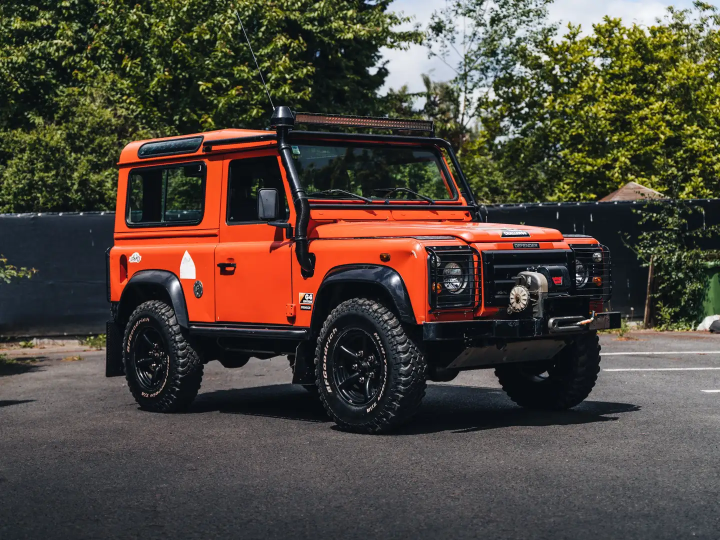 Land Rover Defender 2.5 Td5 G4 Challenge // 6 SEATS POSSIBLE Orange - 2