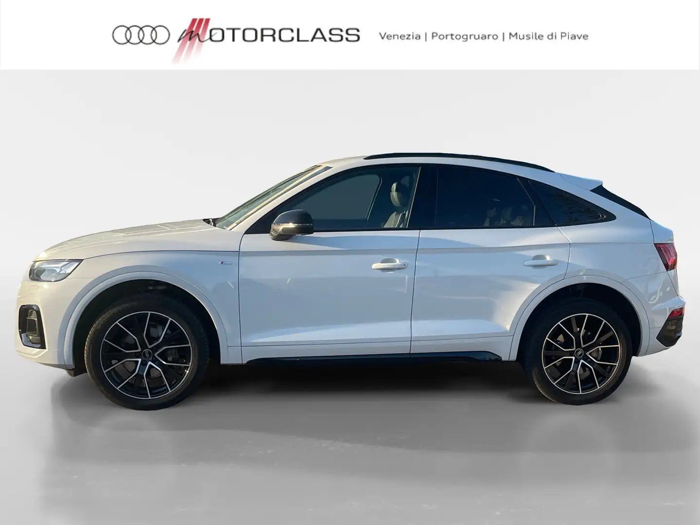 Audi Q5 sportback 40 2.0 tdi mhev 12v s line plus quattro Bianco - 2