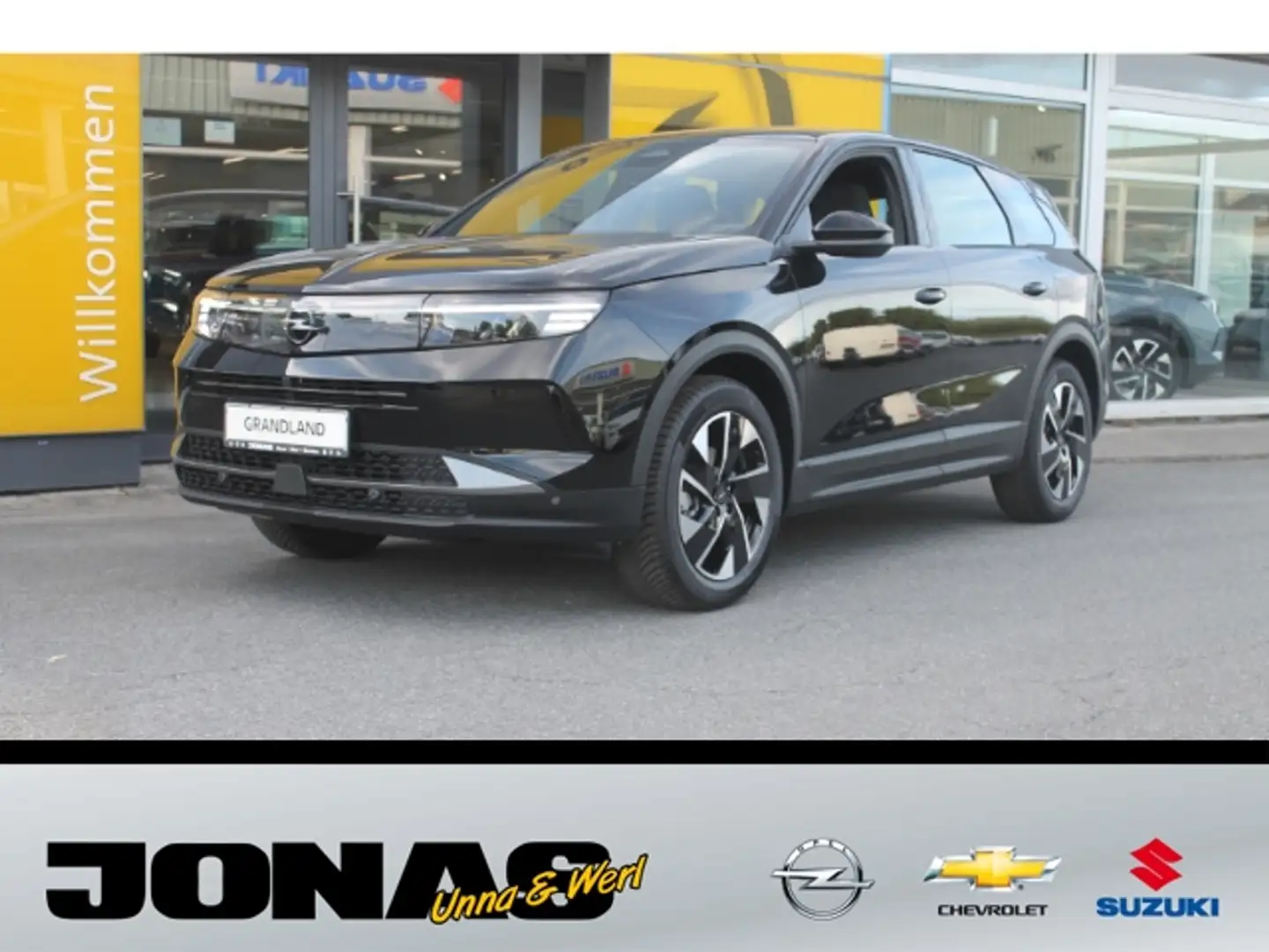 Opel Grandland Edition 1.2T Navi RKamera elekr. Heckklappe Sitzhe Noir - 1
