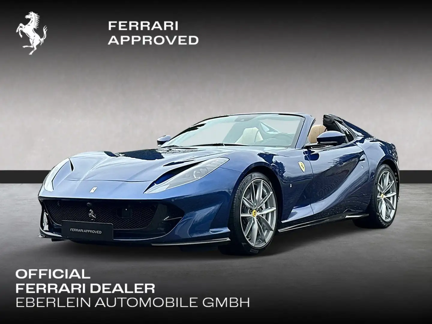 Ferrari 812 GTS *ADAS*Karbon*Embleme*CarPlay* Albastru - 1