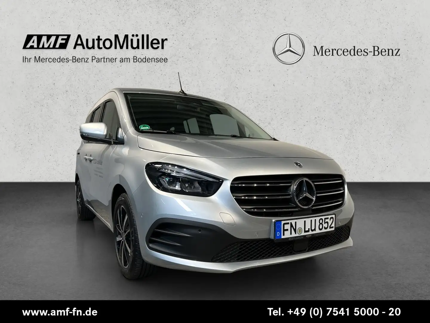 Mercedes-Benz T 180 d Progressive Edition AUTOM.+LED+KAMERA+ Argent - 1