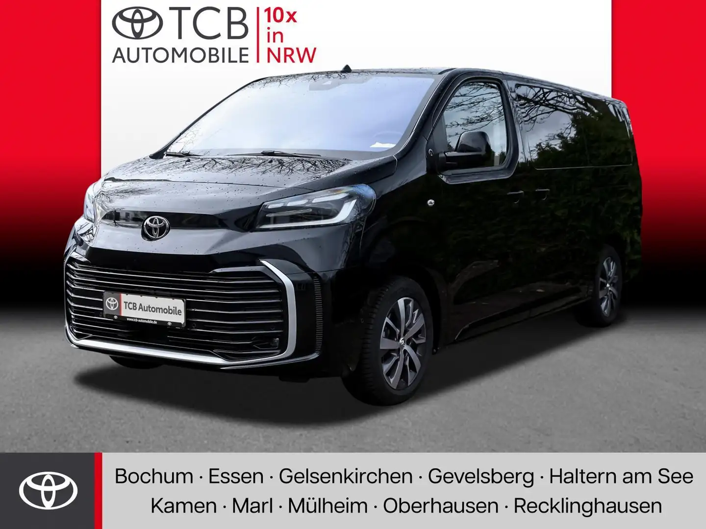 Toyota Proace Verso 2.0 Autom. L2 Team D NAVI KAMERA SHZ PDC ALU BT Noir - 1