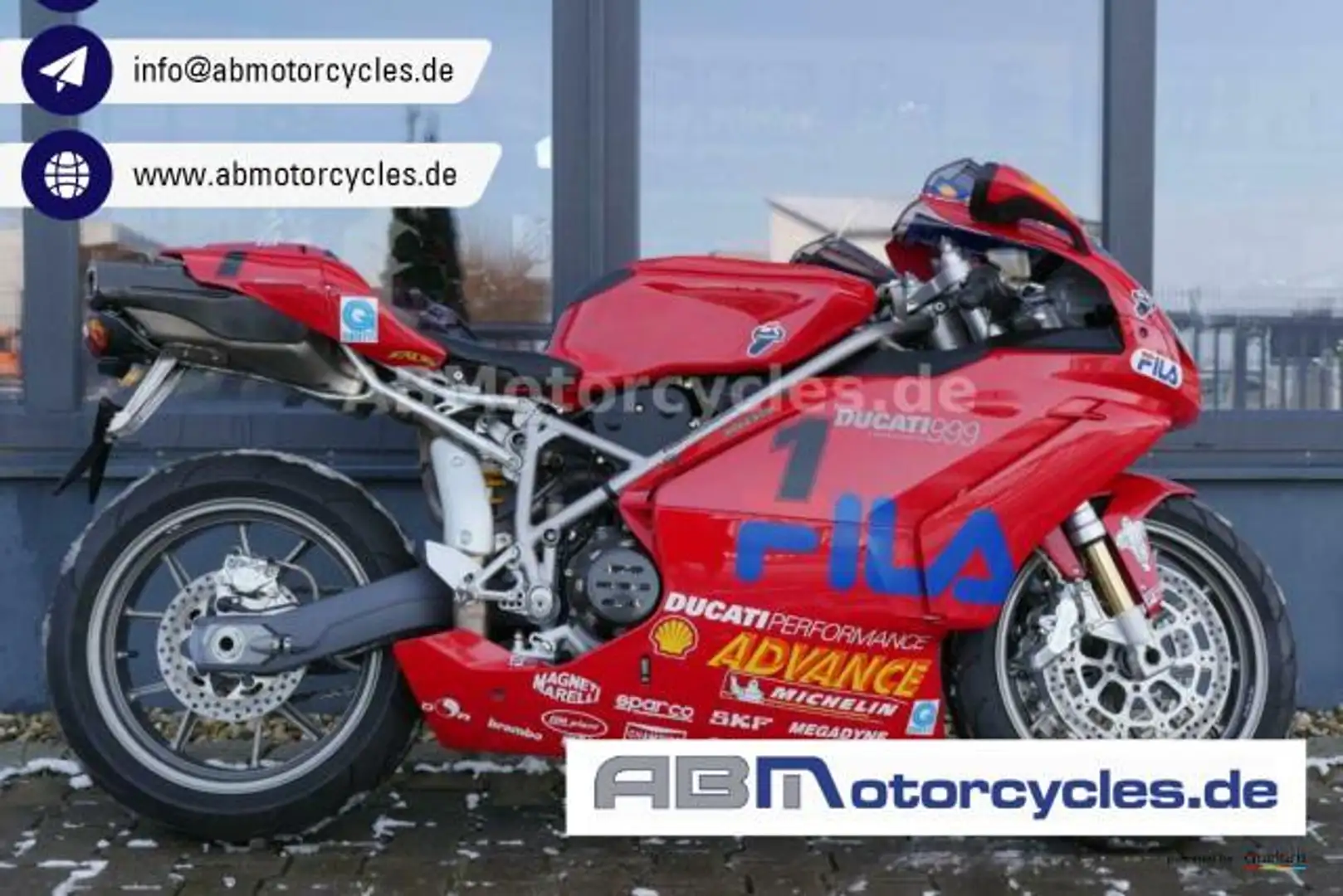 Ducati 999 Monoposto - dt. Modell 2004 - TOP Roşu - 1