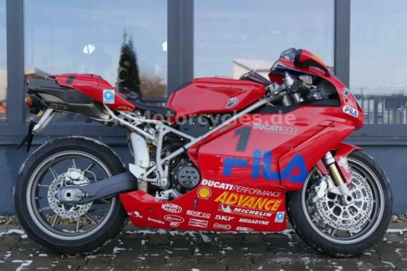 Ducati 999 Monoposto - dt. Modell 2004 - TOP Червоний - 2
