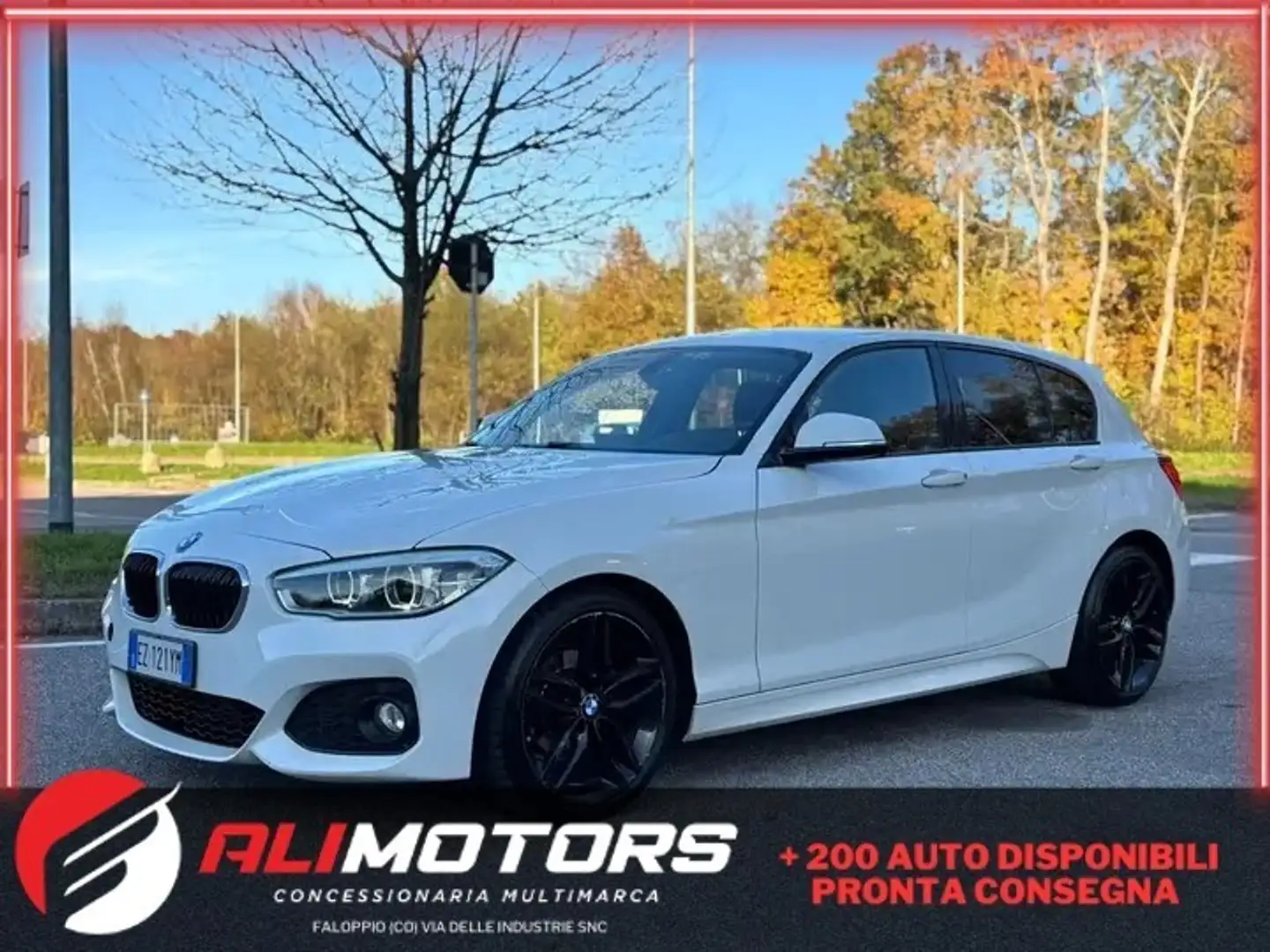 BMW 118 118d 5p. M SPORT Blanc - 1