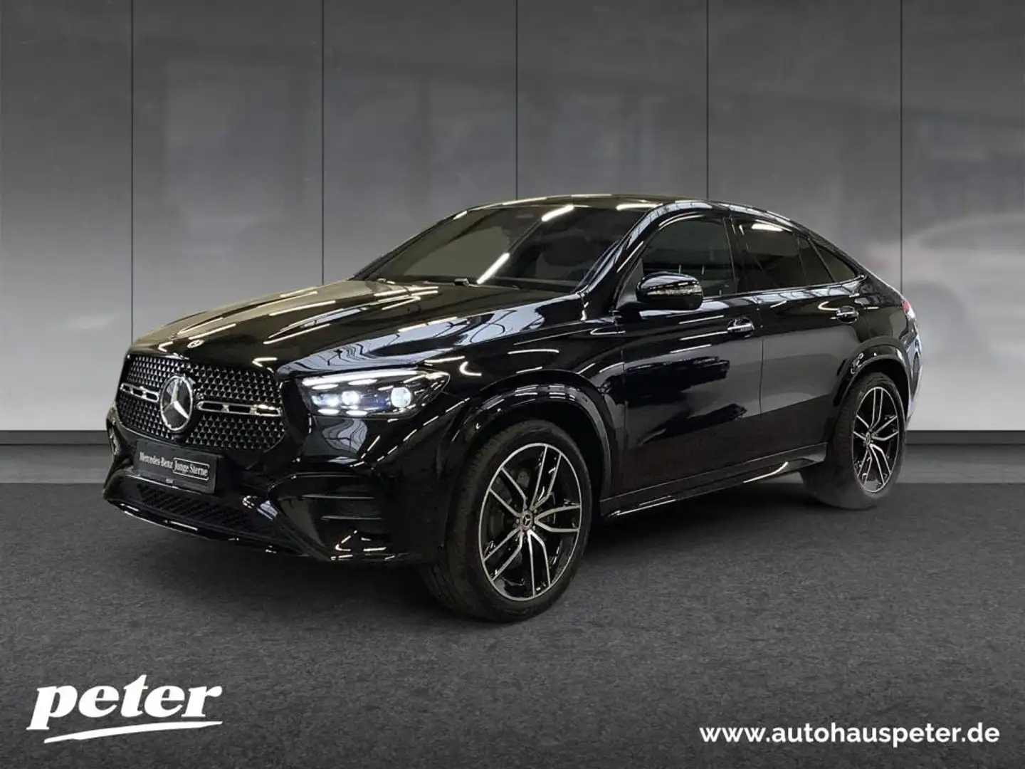 Mercedes-Benz GLE 450 d 4MATIC Coupé AMG+NIGHT+BURM+22"+MEMORY Schwarz - 1