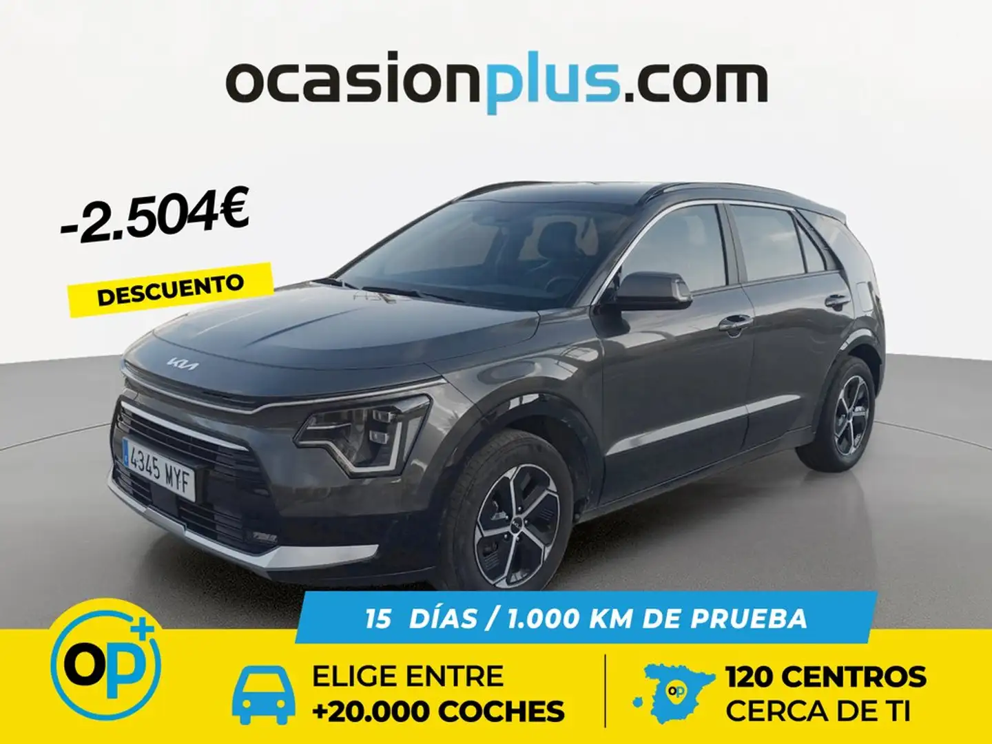 Kia Niro 1.6 HEV Drive 141 Grau - 1