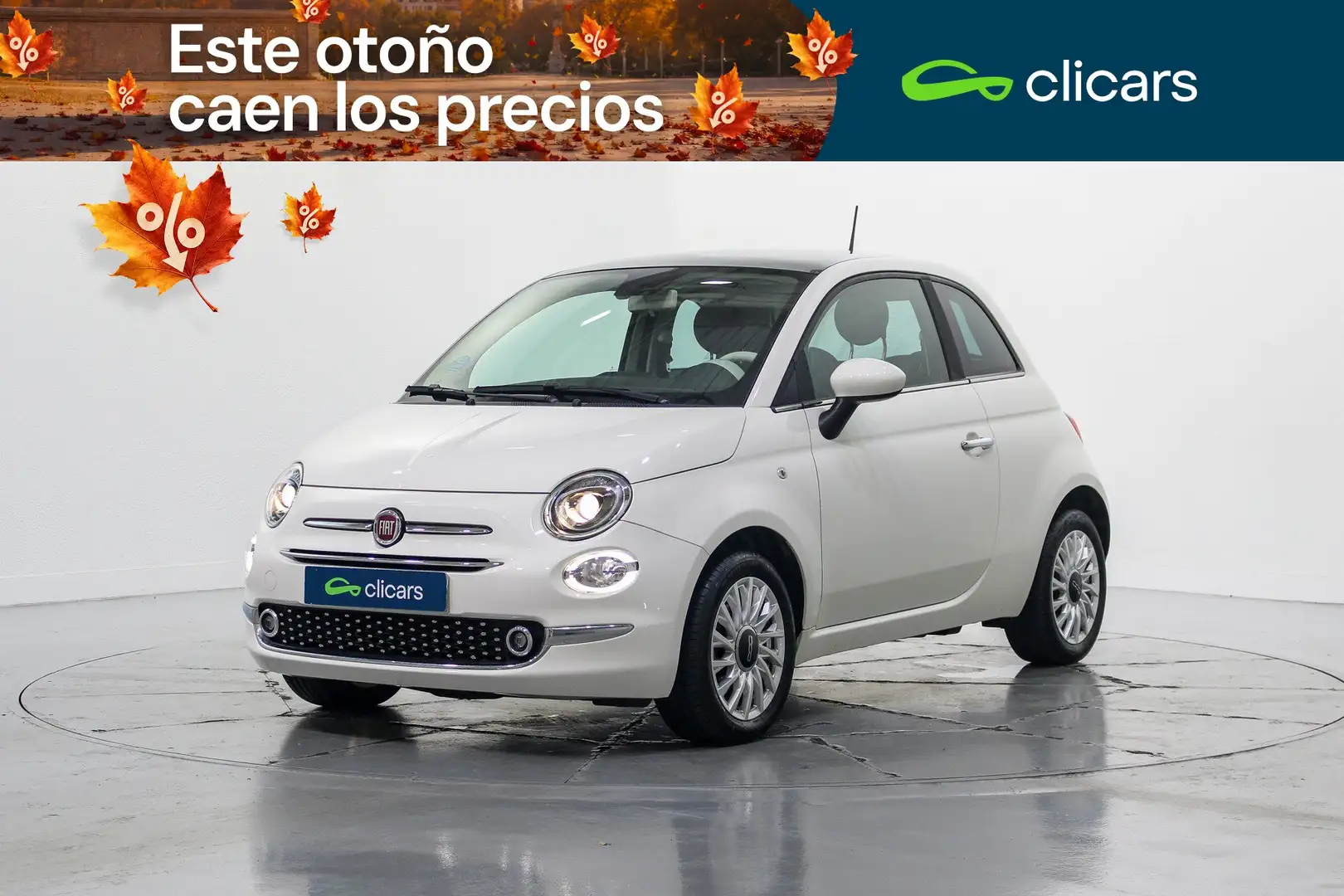 Fiat 500 1.0 Hybrid Monotrim 52kW Blanco - 1