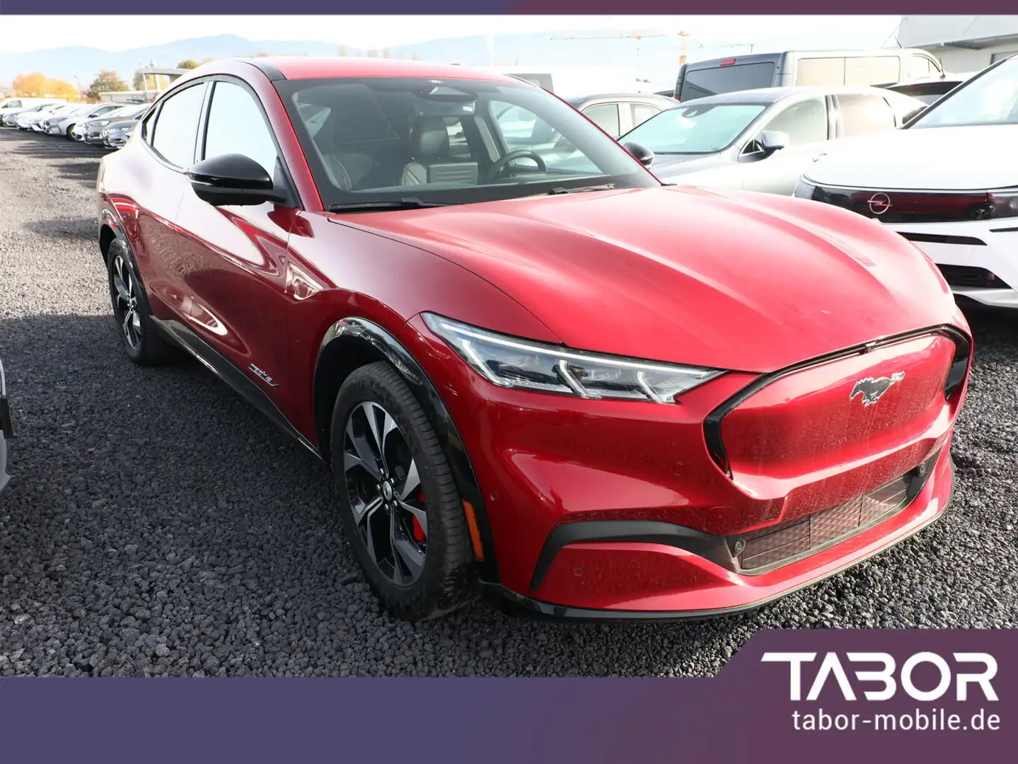 Ford Mustang Mach-E Mach-E 91 kWh Premium TechP+ Nav UVP-30%* Czerwony - 2